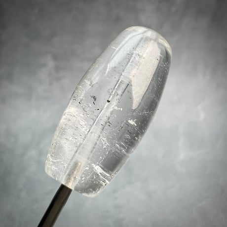 【カイラス産】天然ヒマラヤ水晶バレルビーズ①/Kailash Himalayan Quartz Barrel Beads