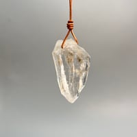 【ガネッシュヒマール産】天然ヒマラヤ水晶ペンダントトップ⑬/Ganesh Himal Natural Pendant Top
