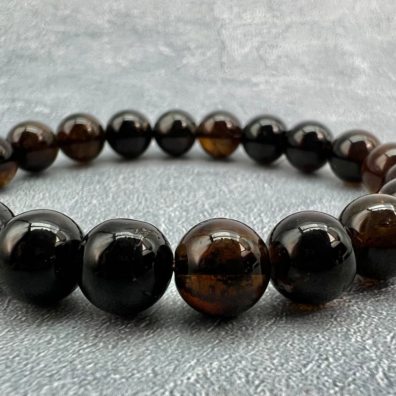 ネパール産🇳🇵ヒマラヤドラバイトトルマリン ブレスレット9mm内径16