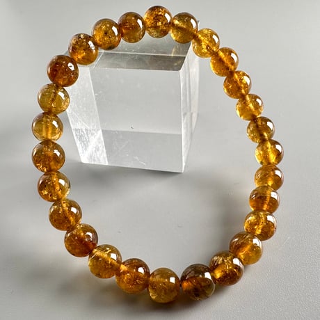 ネパール産🇳🇵ハニートルマリンブレスレット/Nepal Honey Tourmaline Bracelet