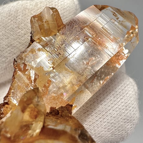 【ガネッシュヒマール産】リモナイトイン天然ヒマラヤ水晶⑧/Ganesh Himal Limonite in Himalayan Quartz