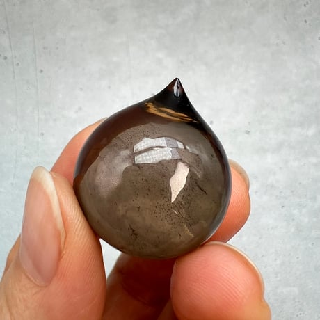 【ガウリシャンカール産】天然ヒマラヤスモーキークォーツ 如意宝珠③/Gaurishankar HimalayanSmoky Quartz "Cintamani"