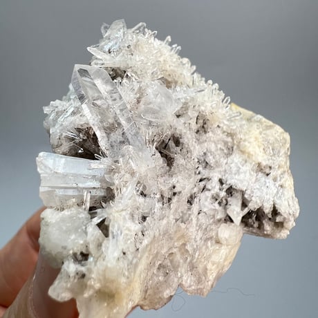 【マカルー産】天然ヒマラヤ水晶クラスター/Makalu Himalayan Quartz Cluster