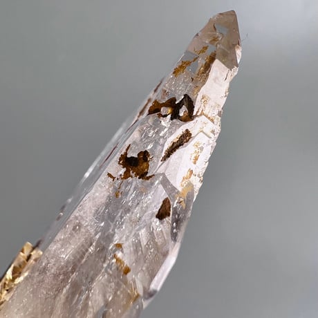 【ガネッシュヒマール産】リモナイトイン天然ヒマラヤ水晶 /Ganesh Himal Limonite in Himalayan Quartz