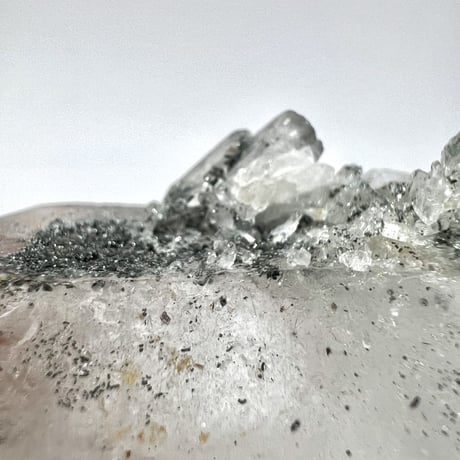 【マナスル産】クローライトイン天然ヒマラヤ水晶ポイント/Manaslu Chlorite in Himalayan Quartz Point
