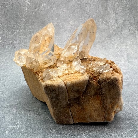 【ガネッシュヒマール産】リモナイトイン天然ヒマラヤ水晶/Ganesh Himal Limonite in Himalayan Quartz