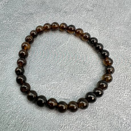 ネパール産🇳🇵ヒマラヤドラバイトトルマリン ブレスレット5.8mm内径15Nepal Himalayan dravite tourmaline Bracelet