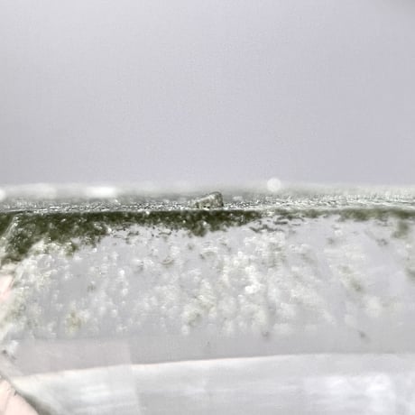 【ガネッシュヒマール産】クローライトイン天然ヒマラヤ水晶ナチュラルポイント③ Ganesh Himal Chlorite in Himalayan Quartz Natural Point