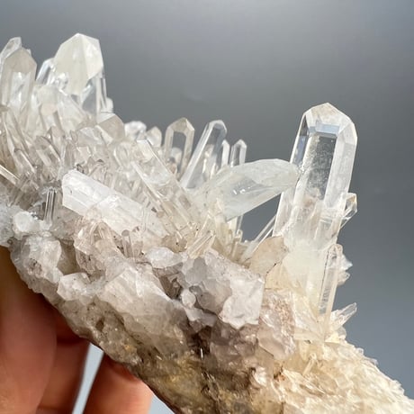 【マカルー産】天然ヒマラヤ水晶クラスター/Makalu  Himalayan Quartz Cluster