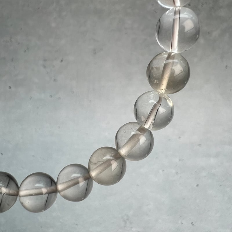 Kayaマザーオブパール　スモーキークォーツダブレットフラワーカービング Kayaマザーオブパール スモーキークォーツダブレットフラワー