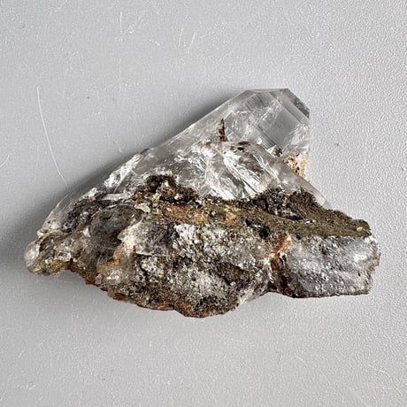 【ガネッシュヒマール産】マイカイン天然ヒマラヤ水晶 ミニポイント/Ganesh Himal Limonite in Himalayan Quartz Mini Point