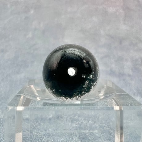 【ガネッシュヒマール産】アクチノライトイン天然ヒマラヤ水晶ビーズ⑨/Ganesh Himal Actinolite in Himalayan Quartz beads