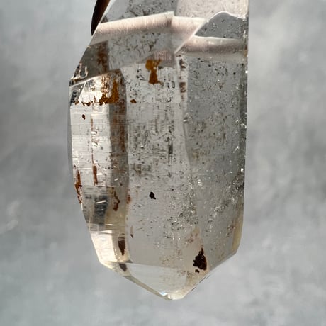 【ガネッシュヒマール産】天然ヒマラヤ水晶ペンダント(ポリッシュ面有)❹/GaneshHimal Natural Himalayan Quartz Pendant
