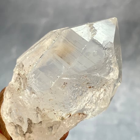 【カイラス産】天然ヒマラヤ水晶革紐付きペンダント⑦/Kailash Himalayan Quartz Pendant