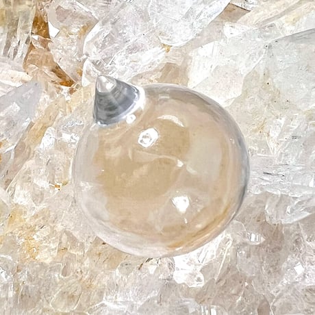 【ガネッシュヒマール産】天然ヒマラヤ水晶"如意宝珠"/Ganesh Himal Himalayan Quartz"Cintamani"