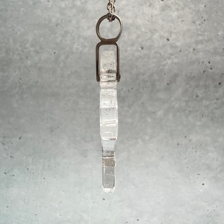 【ガネッシュヒマール産】天然ヒマラヤ水晶クロスペンダントトップ⑦/Ganesh Himal Himalayan Quartz Cross Pendant Top