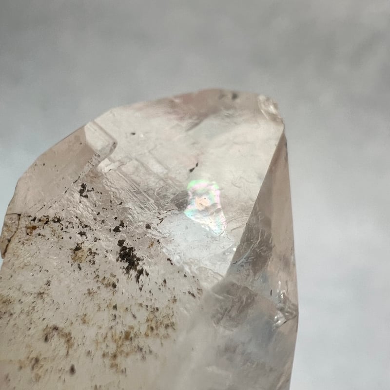 カイラス産】天然ヒマラヤ水晶バチカン付きペンダントトップ⑦/Kailash