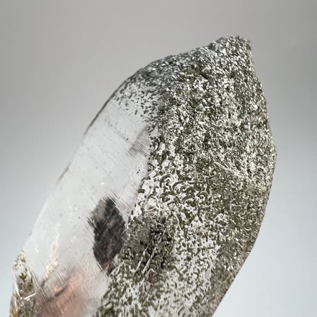 【ガネッシュヒマール産】クローライトイン天然ヒマラヤ水晶/GaneshHimal Chlorite in Himalayan Quartz