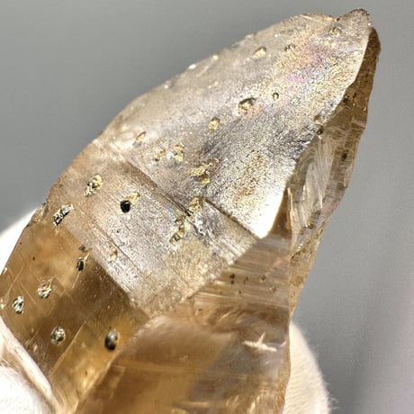 【ガネッシュヒマール産】リモナイトイン天然ヒマラヤ水晶 ① Ganesh Himal Limonite in Himalayan Quartz