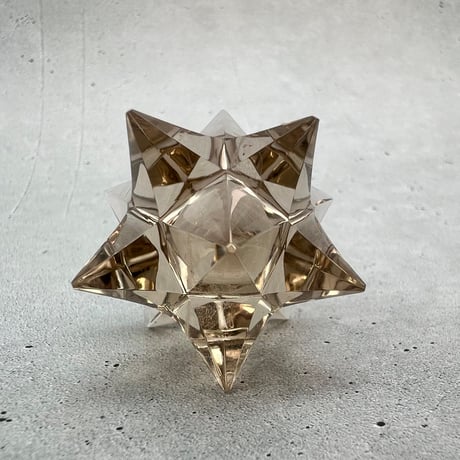 【ガウリシャンカール産】天然ヒマラヤスモーキークォーツ アステロイド④/Gaurishankar HimalayanSmoky Quartz "Asteroid"Super Markaba Star