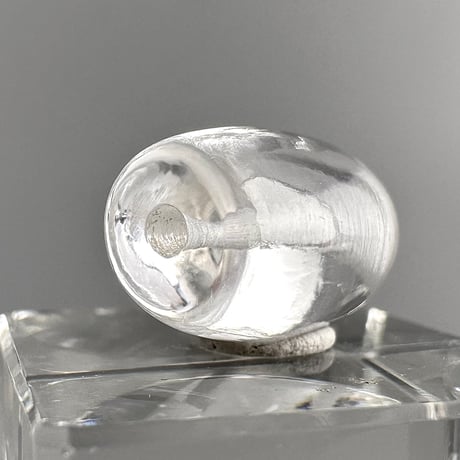 カイラス産"手磨き"天然ヒマラヤ水晶 バレルビーズ/Kailash Himalayan Quartz Barrel beads