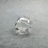 【ガネッシュヒマール産】天然ヒマラヤ水晶"手磨き加工"イコサヘドロン"ビーズ /Ganesh Himal Himalayan Quartz "Icosahedron"beads