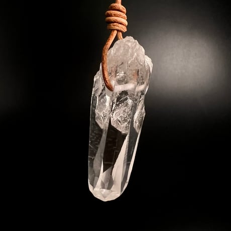 【アンナプルナ産】天然ヒマラヤ水晶ペンダント④/Annapurna Himalayan Quartz Pendant