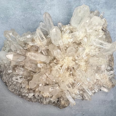 【マカルー産】天然ヒマラヤ水晶クラスター①/Makalu Himalayan Quartz Cluster