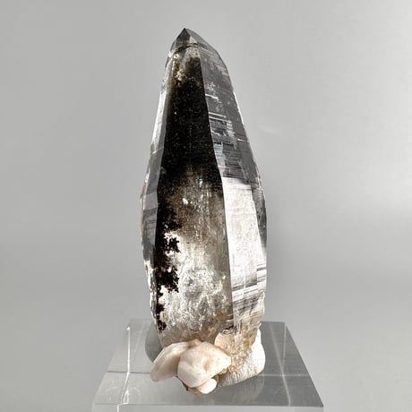 【ガネッシュヒマール産】クローライトイン天然ヒマラヤ水晶ミニポイント"YY"/Ganesh Himal Chlorite in Himalayan Quartz mini Point