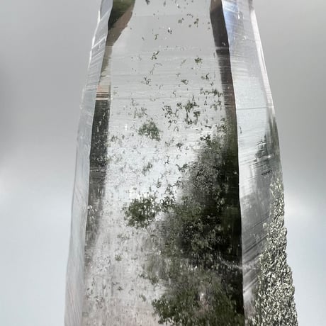 【ガネッシュヒマール産】クローライトイン天然ヒマラヤ水晶/Ganesh Himal Chlorite in Himalayan Quartz