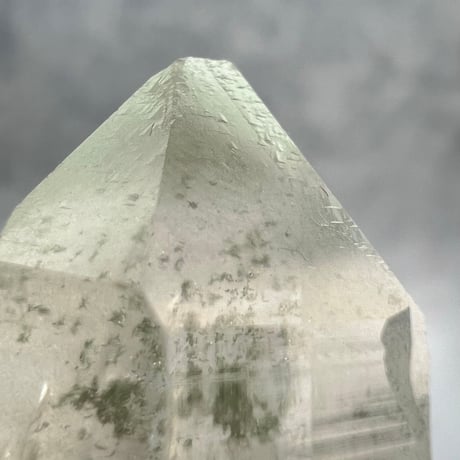 【マナスル産】クローライトイン天然ヒマラヤ水晶/Manaslu Chlorite in Himalayan Quartz