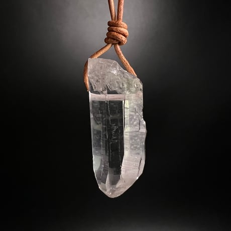 【アンナプルナ産】天然ヒマラヤ水晶ペンダント⑧/Annapurna Himalayan Quartz Pendant