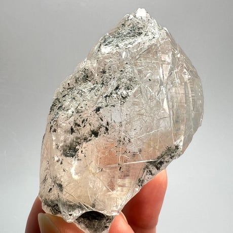 ハイクオリティ【ガネッシュヒマール産】アクチノライトイン天然ヒマラヤ水晶/High Quality Ganesh HimalActinorite in Himalayan Quartz