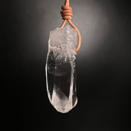 【アンナプルナ産】天然ヒマラヤ水晶ペンダント⑥/Annapurna Himalayan Quartz Pendant