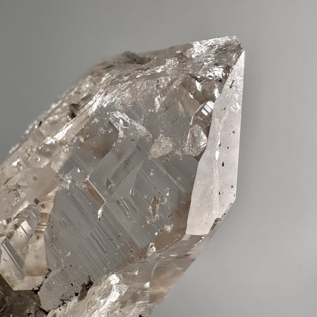 【ガネッシュヒマール産】リモナイトイン天然ヒマラヤ水晶 ポイント"PP"/Ganesh Himal Limonite in Himalayan Quartz Point