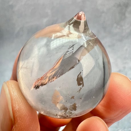 【ガネッシュヒマール産】天然ヒマラヤ水晶"如意宝珠"⑤/Ganesh Himal Himalayan Quartz"Cintamani"