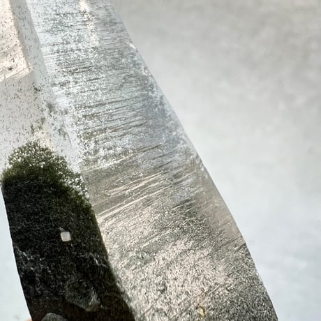 【ガネッシュヒマール産】クローライトイン天然ヒマラヤ水晶/Ganesh Himal Chlorite in Himalayan Quartz Point
