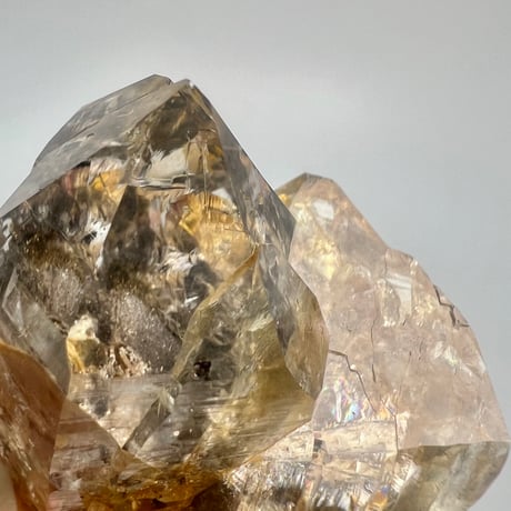 ハイクオリティ【ガネッシュヒマール産】リモナイトイン天然ヒマラヤ水晶/Ganesh Himal Limonite in Himalayan Quartz