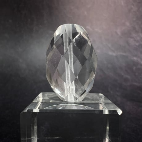 【カイラス産】天然ヒマラヤ水晶多面カットビーズ⑥/Kailash Himalayan Quartz Multi Cut Beads