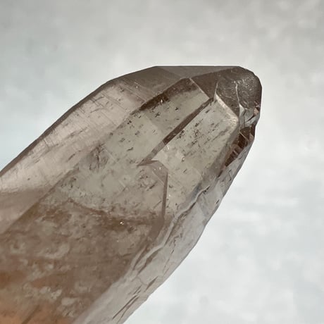 【ガウリシャンカール産】天然ヒマラヤスモーキークォーツ バチカン付きペンダントトップ①/Gaurishankar Himalayan Smoky Silver925 pendant top