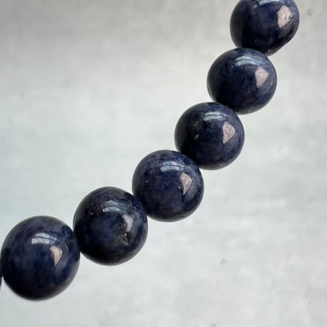【天然サファイア】ブレスレット(6.8mm/15cm)②/Sapphire Bracelet