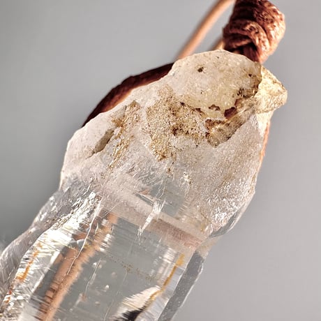 【ガネッシュヒマール産】 天然ヒマラヤ水晶ペンダント GaneshHimal Natural Pendant