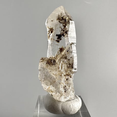 【ガネッシュヒマール産】バイオタイトイン天然ヒマラヤ水晶ミニポイント"GG"/Ganesh Himal Biotite in Himalayan Quartz Mini Point
