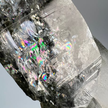 【ガネッシュヒマール産】クローライトイン天然ヒマラヤ水晶/Ganesh Himal Chlorite in Himalayan Quartz