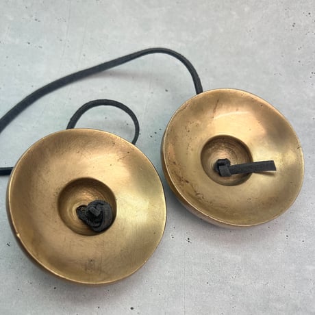 【ティンシャ】アスタマンガル(7cm)/Tingsha "Ashtamangala"