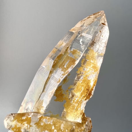 【ガネッシュヒマール産】リモナイトイン天然ヒマラヤ水晶/Ganesh Himal Limonite in Himalayan Quartz