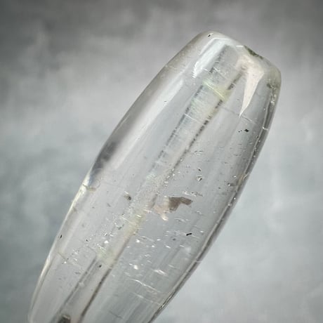 【カイラス産】天然ヒマラヤ水晶バレルビーズ②/Kailash Himalayan Quartz Barrel Beads