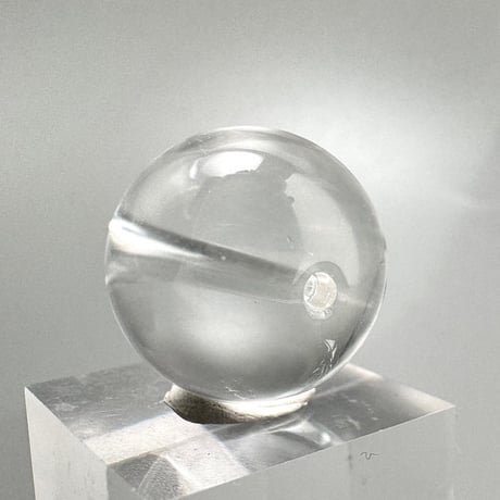 カイラス産"手磨き"天然ヒマラヤ水晶ビーズ① Kailash Himalayan Quartz beads