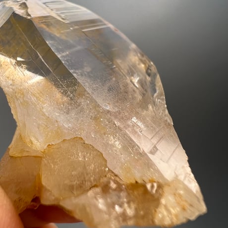 【ガネッシュヒマール産】リモナイトイン天然ヒマラヤ水晶/Ganesh Himal Limonite in Himalayan Quartz