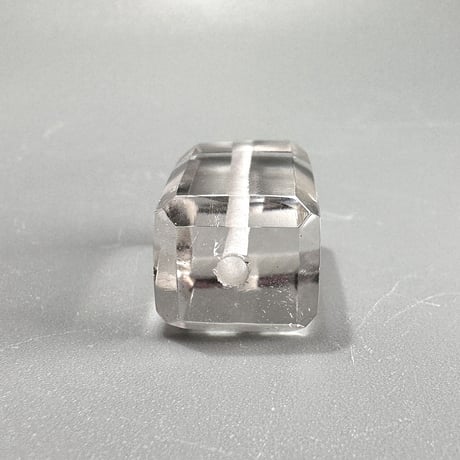【ガネッシュヒマール産】天然ヒマラヤ水晶"手磨き加工"スクエアビーズ/Ganesh Himal  Himalayan Quartz Square Beads